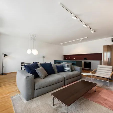 Apartment Spacious 2-bedroom With A Terrace In Central Laibach